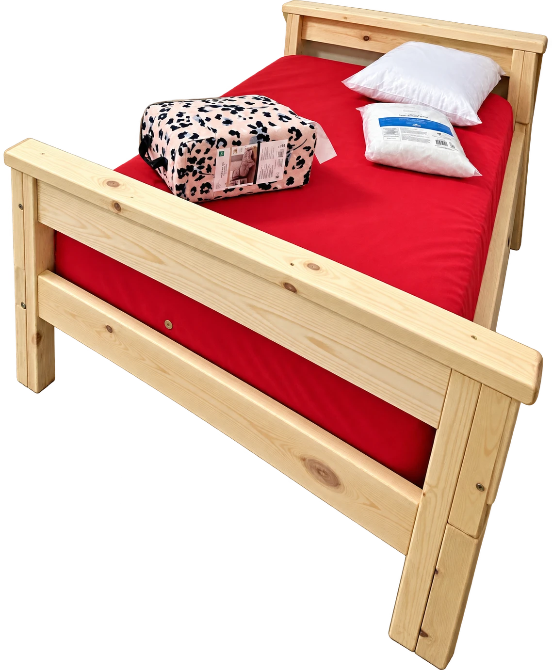 Illustration of a finished Beds4Kids bed
